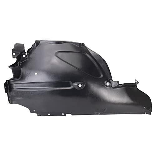 TRQ Front Right Rearward Inner Fender Liner Black Passenger Side Compatible with 2009-2012 INFINITI FX35 2013 FX37 2009-2013 FX50 2014-2017 QX70 IN1249118 - Image 1