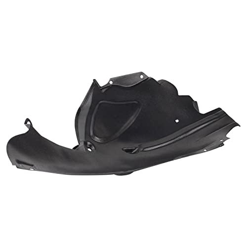 TRQ Front Right Rearward Inner Fender Liner Black Passenger Side Compatible with 2009-2012 INFINITI FX35 2013 FX37 2009-2013 FX50 2014-2017 QX70 IN1249118 - Image 5