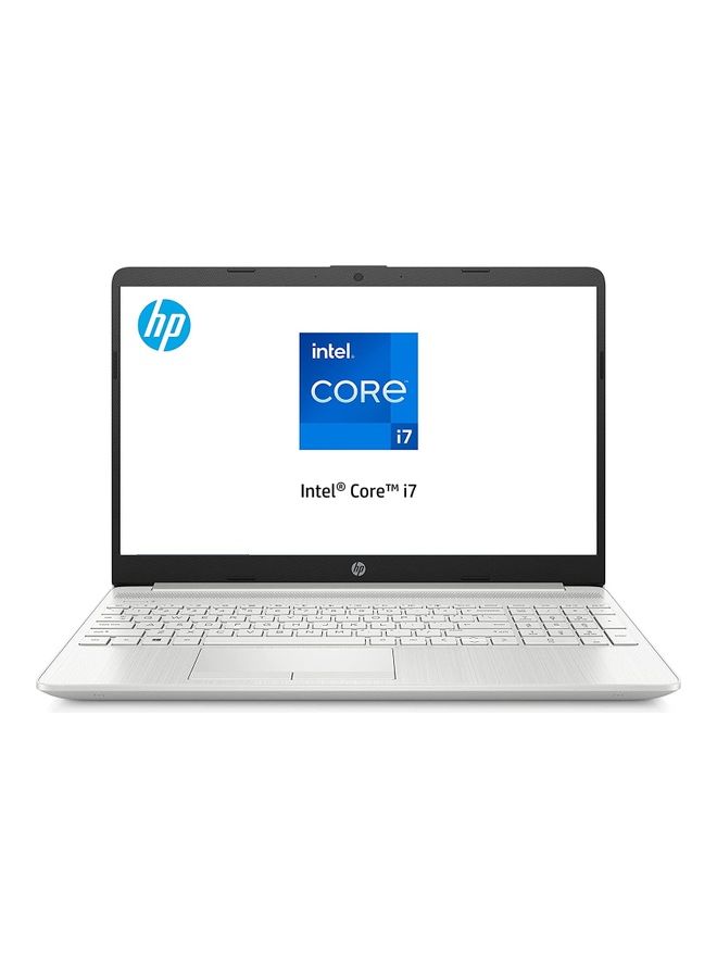 HP ‎15-dw3145ne كمبيوتر محمول بشاشة مقاس 15.6 بوصة، ومعالج Core i7-1165G7/ وذاكرة وصول عشوائي سعة 16 جيجابايت/ومحرك أقراص SSD سعة 512 جيجابايت/وبطاقة رسومات Intel XE/نظام التشغيل Windows 11 - Image 1