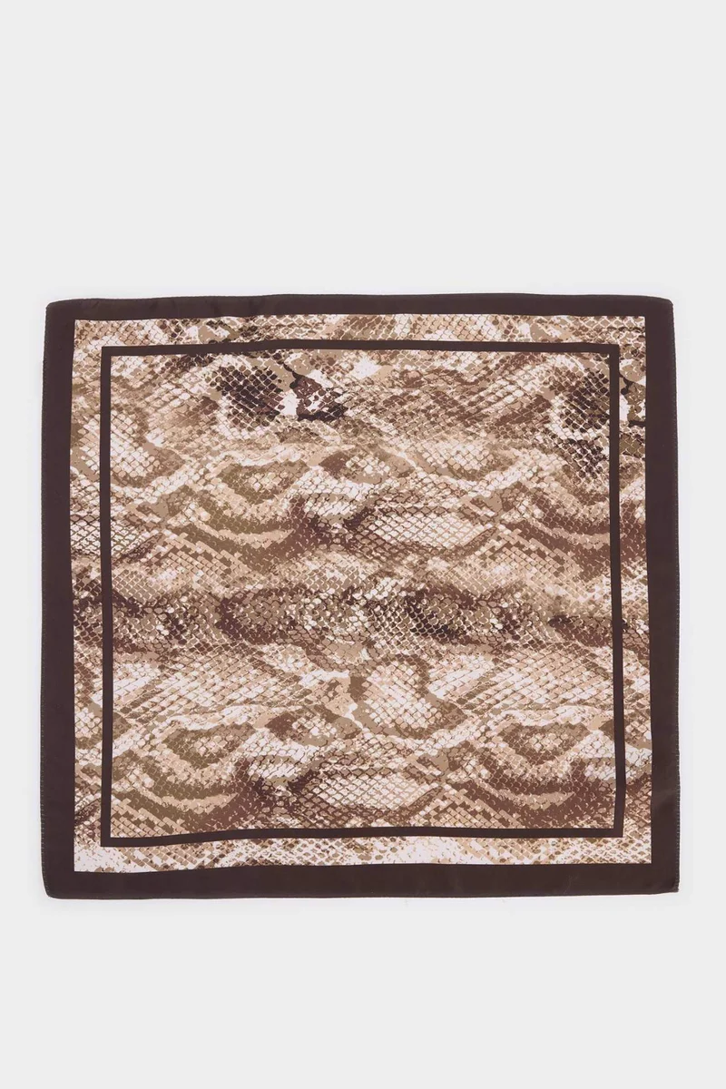 Defacto  Woman Patterned Satin Bandana for Women | Best Price UAE