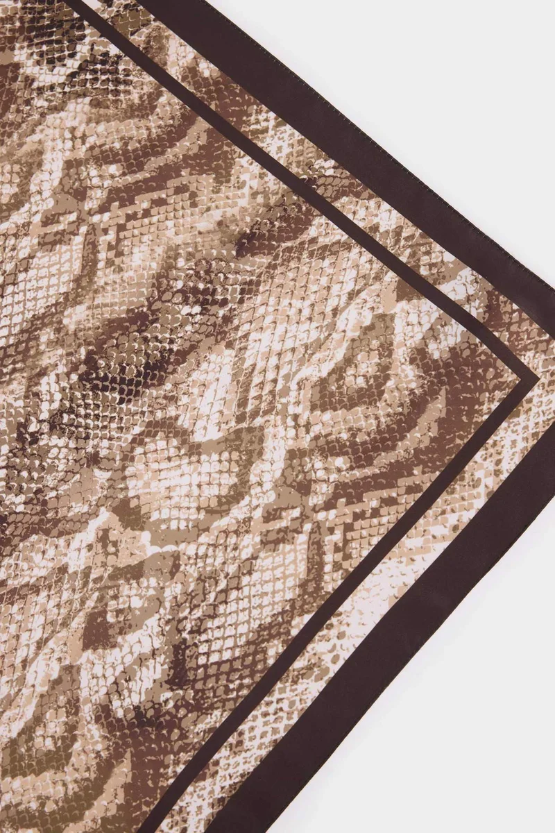 Defacto  Woman Patterned Satin Bandana for Women | Best Price UAE