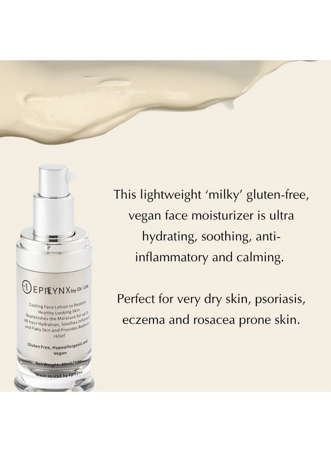 EPILYNX By Dr. Liia Vegan Illuminating Face Moisturizer For Very Dry Skin Ultra Hydrating Lightweight Soothing & Calming - Image 3