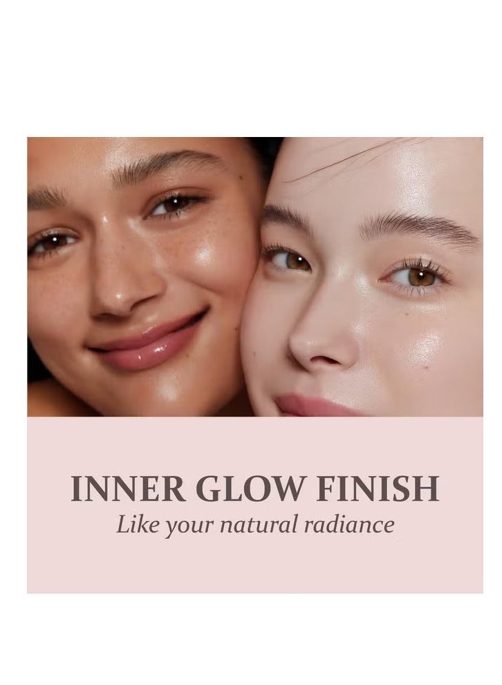 HINCE True Dimension Radiance Balm 10G Natural Shimmer Glow Face Highlighter Stick Glow Balm Korean Blush Transparent Color Skin Tone Slim Fitting Texture, Multi Makeup Stick (1, Light, Lt001) - Image 3