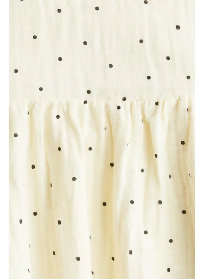 H&M Cotton muslin dress