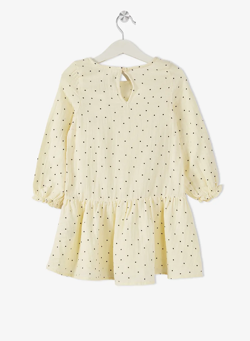 H&M Cotton muslin dress