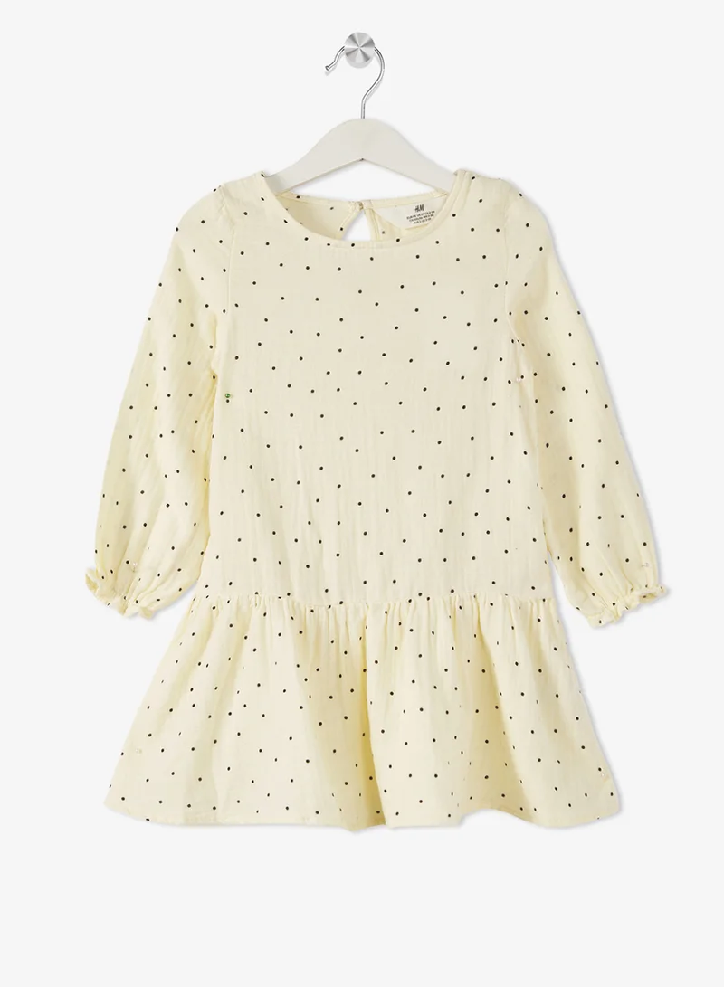 H&M Cotton muslin dress