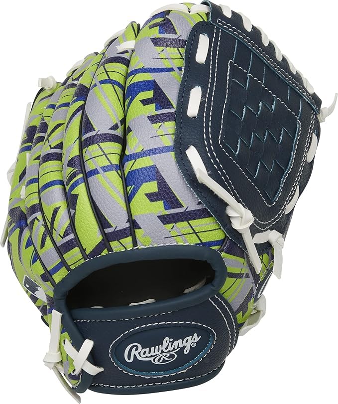 Rawlings رولينغز | قفاز البيسبول و تي بال للشباب ريمكس | رمي باليد اليمنى | 9" | أخضر - Image 4