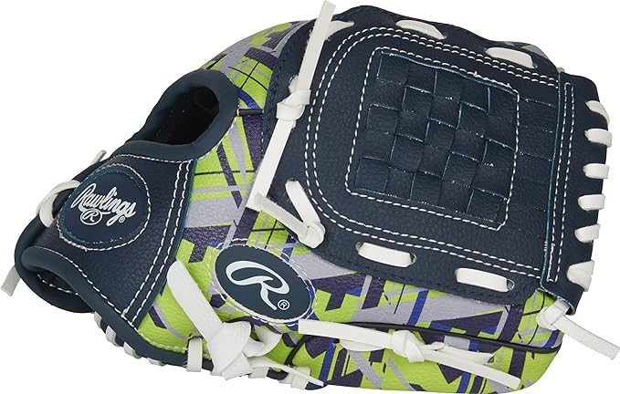 Rawlings رولينغز | قفاز البيسبول و تي بال للشباب ريمكس | رمي باليد اليمنى | 9" | أخضر - Image 2