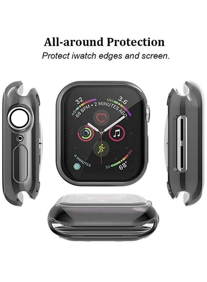 Protective Cover Shell For iWatch Series 4/5 44mm Gold - Image 4