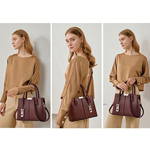 CHICAROUSAL Purses and Handbags for Women Leather Crossbody Bags Women's Tote Shoulder Bag… - Image 2