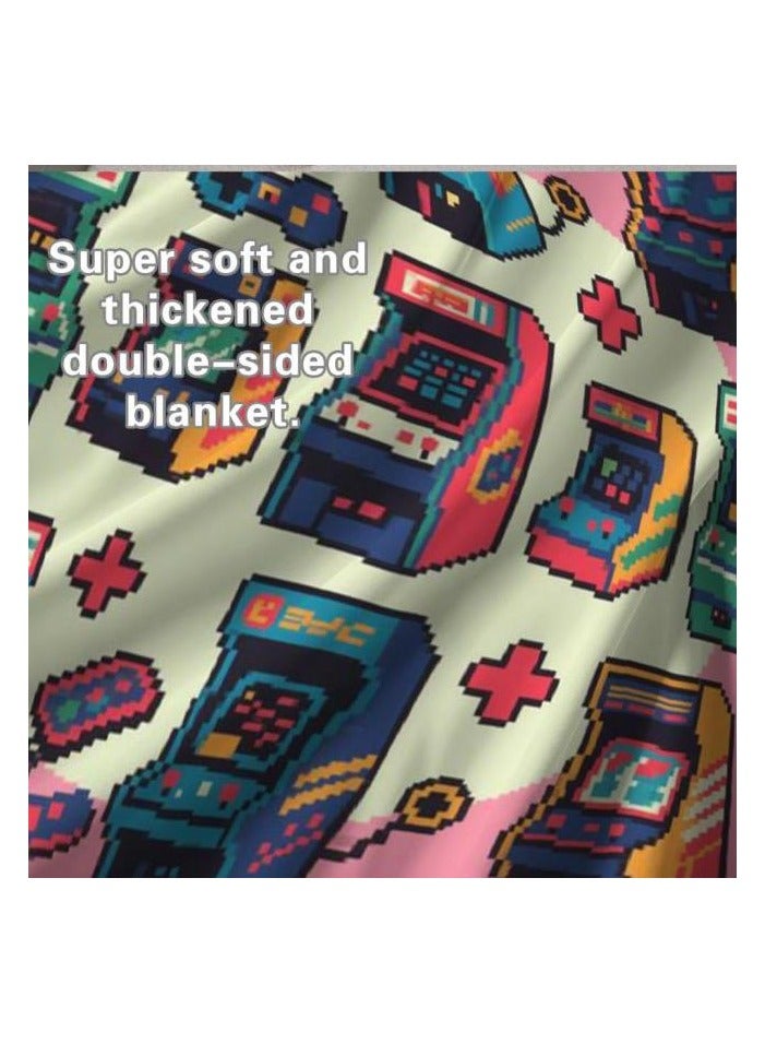 general Flannel thin blanket (warm and comfortable, suitable for sleep, gaming, dust removal and sandproof) 150cm*200cm - 923 - Image 3
