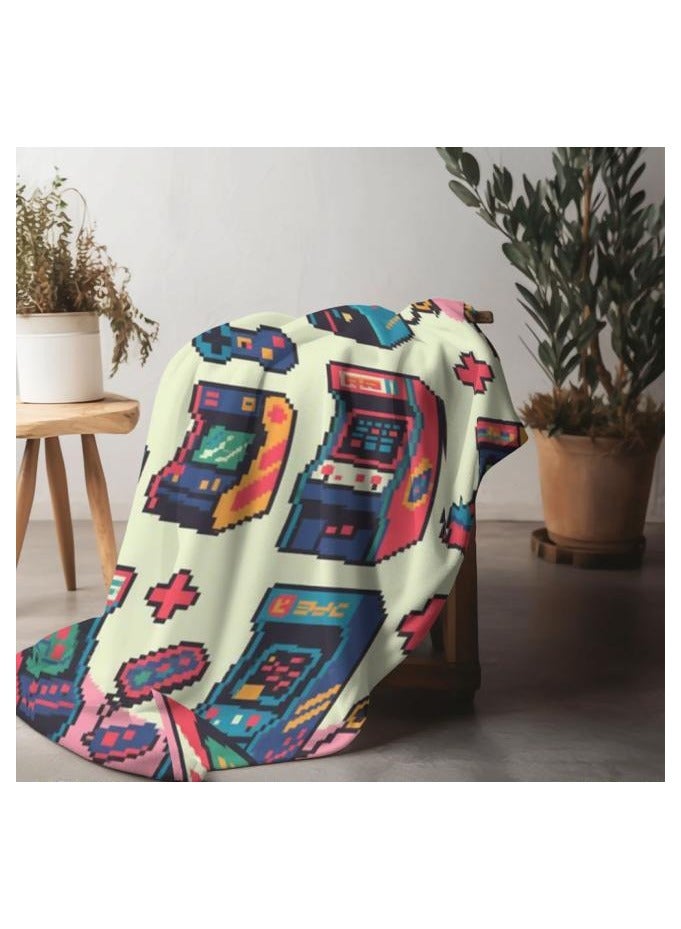 general Flannel thin blanket (warm and comfortable, suitable for sleep, gaming, dust removal and sandproof) 150cm*200cm - 923 - Image 4