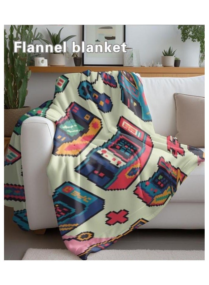 general Flannel thin blanket (warm and comfortable, suitable for sleep, gaming, dust removal and sandproof) 150cm*200cm - 923 - Image 5