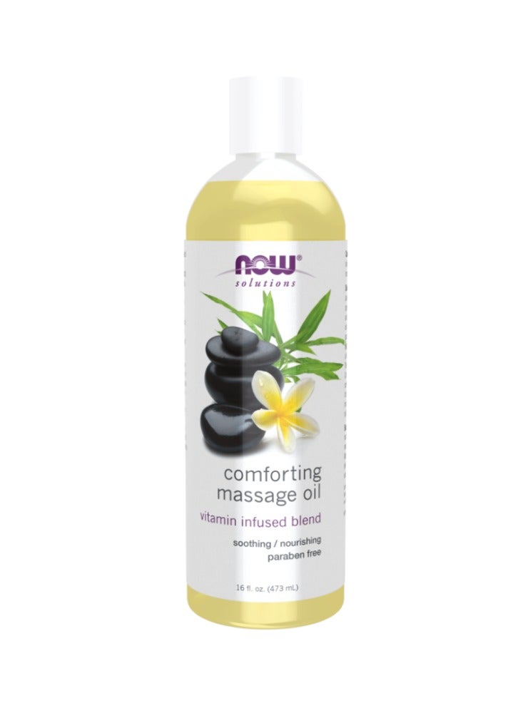 Now Relaxing Massage Oil Vitamin Blend 473 ml - Image 1