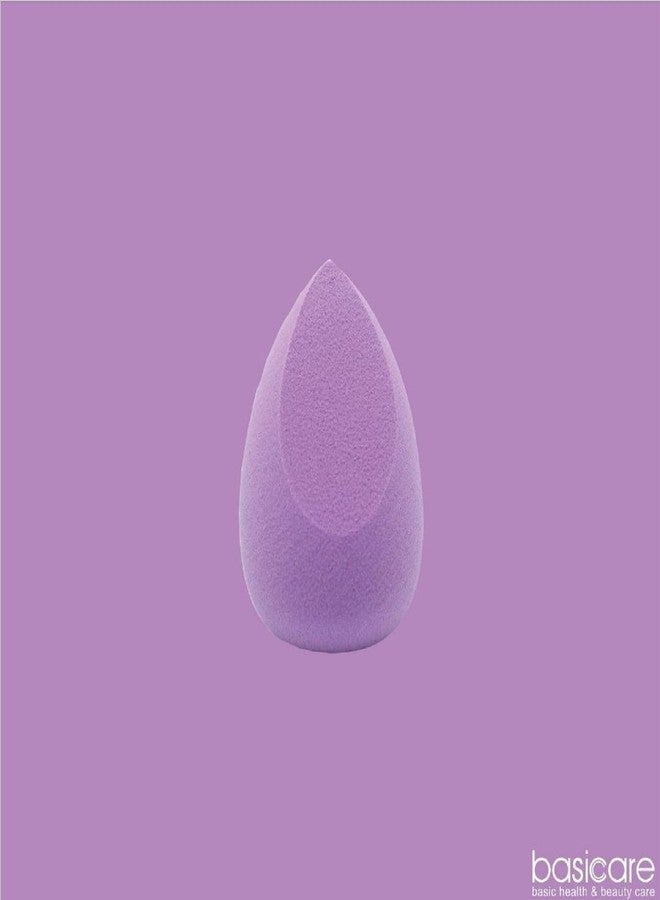 Basicare Radiance Purple Foundation Sponge: Enhance Your Beauty Routine with Precision and Style - Image 3