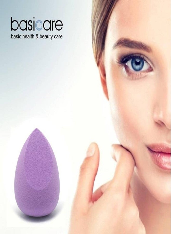 Basicare Radiance Purple Foundation Sponge: Enhance Your Beauty Routine with Precision and Style - Image 5