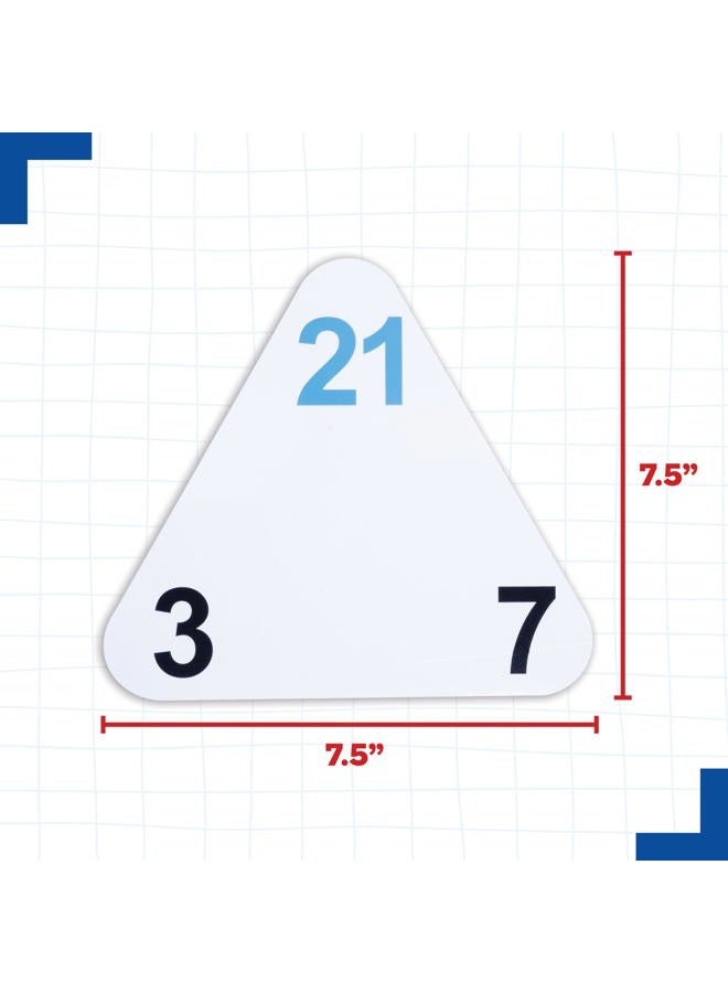 Learning Advantage The Original Triangle Flash Cards, Multiplication & Division - Image 3