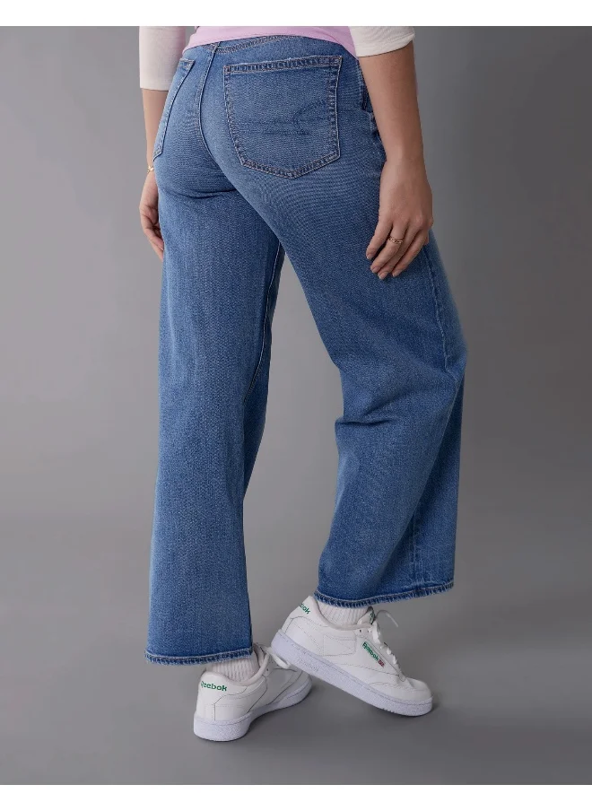American Eagle AE Strigid Super High-Waisted Baggy Wide-Leg Jean