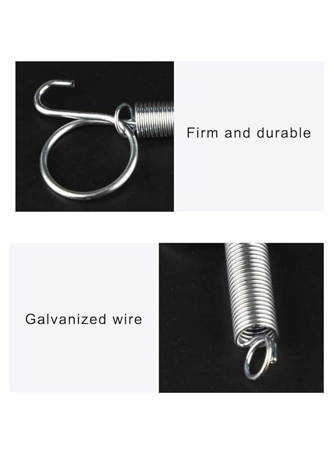 HOOKOR 4Pcs Spring Cage Latch,Multifunctional Cage Door Spring,Hook Metal Finger Spring,Latch Hook for Fixing Pet Cage Door - Image 4