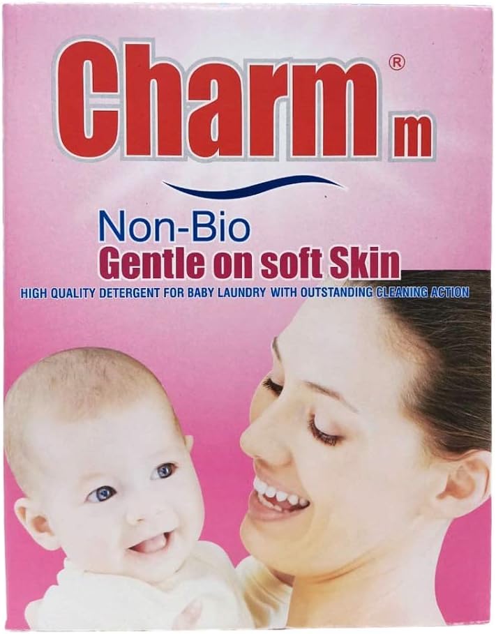 Charmm Non-Bio Detergent Powder 2kg - Gentle on Baby's Skin - Image 1