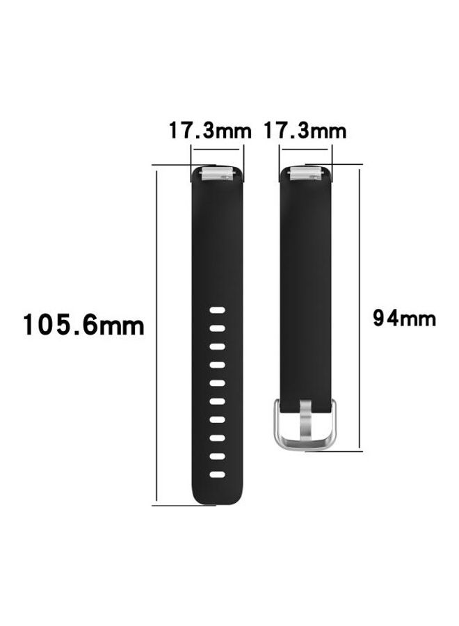 NIBEMINENT Silicone Replacement Strap For Fitbit Ace 3/Inspire 2 Rose Gold  - Image 3