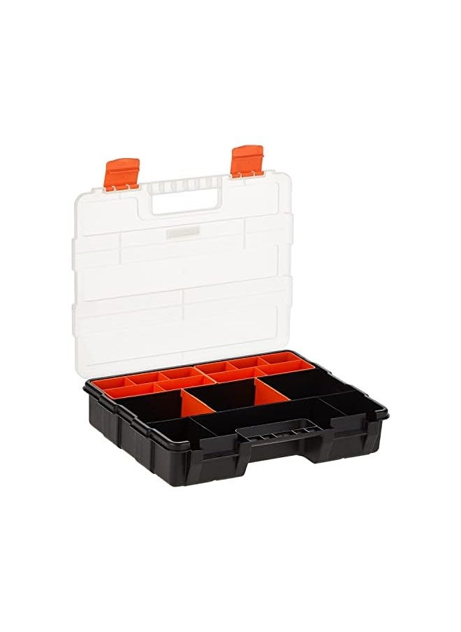 Tactix 4 In 1 Plastic Organizer Set Tool Box, Multicolor  - Image 2