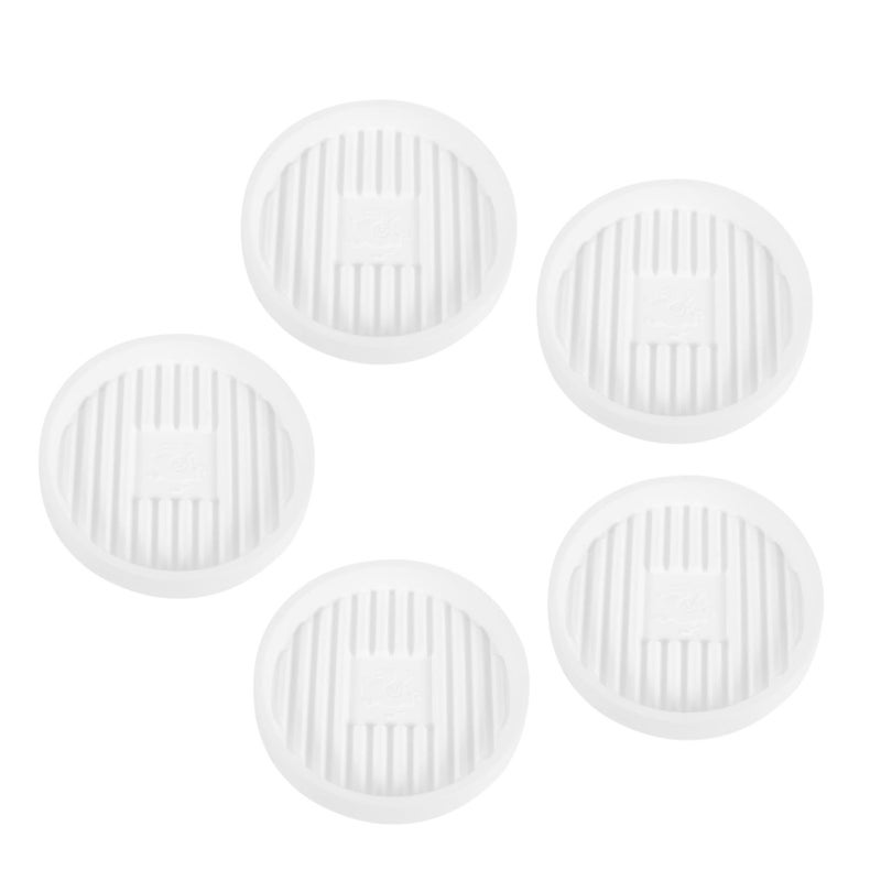 5 Pcs Round Plant Saucer Trays Thick Flower Pot Drip Tray Keeps Floors Clean For Potted Plants Bonsai Pots - Image 2