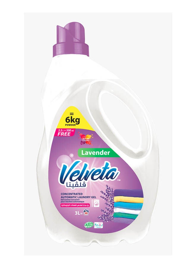 Automatic Gel Laundry Detergent Low Suds Lavender Scent