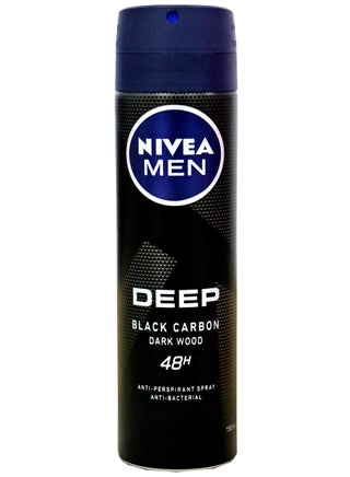 Nivea Antiperspirant Spray For Men Deep Black Carbon Dark Wood 150 Ml - pzsku/Z46DFC571ABF111D6AFB8Z/45/_/1729512684/c88a3316-1356-4d53-ae34-b5ad39189e23