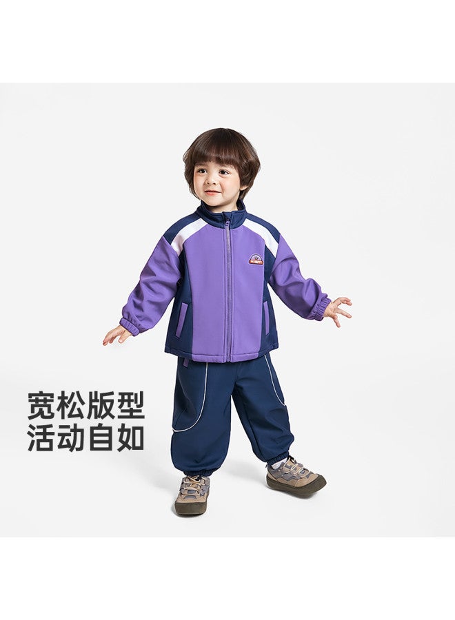 Boys' Sweatsuit Set Children's Spring/autumn Cardigan Baby Casual Girls' Sportswear Kindergarten Uniform - Image 3