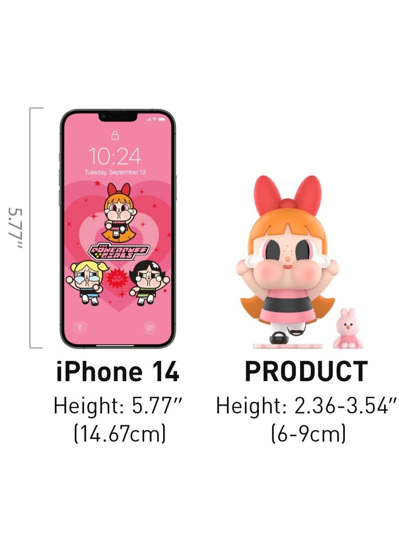 null - POP MART CRYBABY x Powerpuff Girls Series Figures, CRYBABY Blind Box Figures, Random Design Action Figures Collectible Toys Home Decorations, Holiday Birthday Gifts for Girls and Boys, Single Box - Image 1