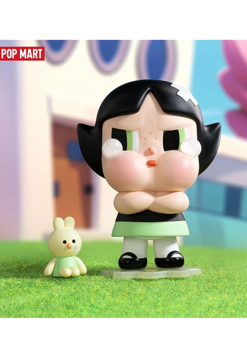 null - POP MART CRYBABY x Powerpuff Girls Series Figures, CRYBABY Blind Box Figures, Random Design Action Figures Collectible Toys Home Decorations, Holiday Birthday Gifts for Girls and Boys, Single Box - Image 1