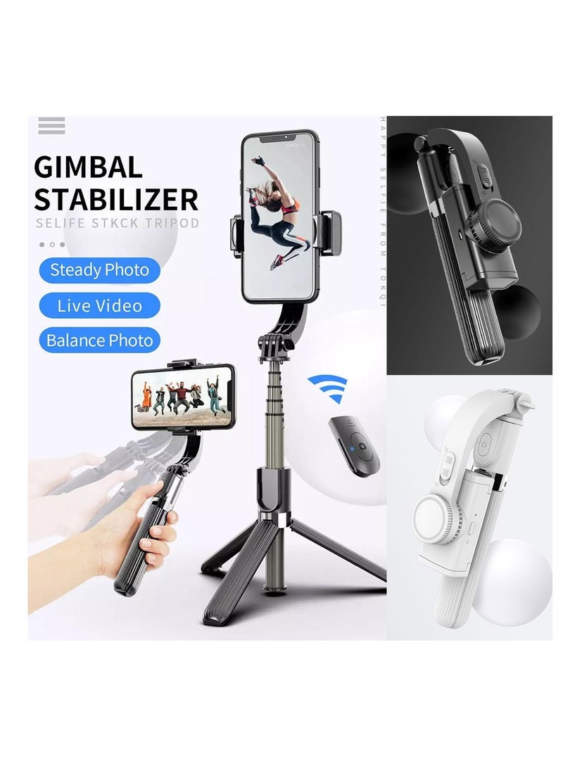 Smart selfie stick, anti-shake tripod - Image 1