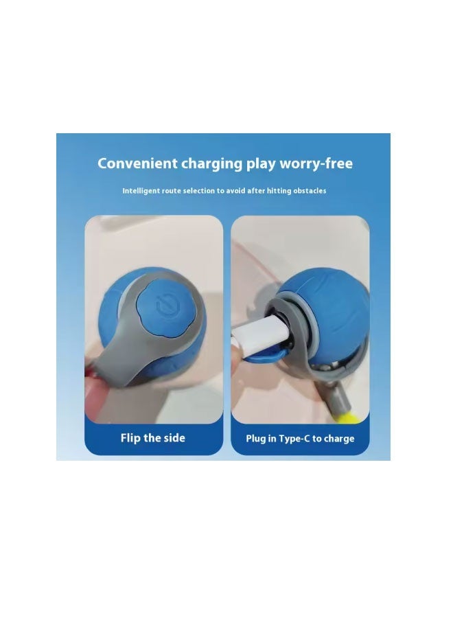 Tutuball Automatic Cat Teaser Ball Smart Evasion Adorable Chew - Resistant Cat Toy New Release - Image 4