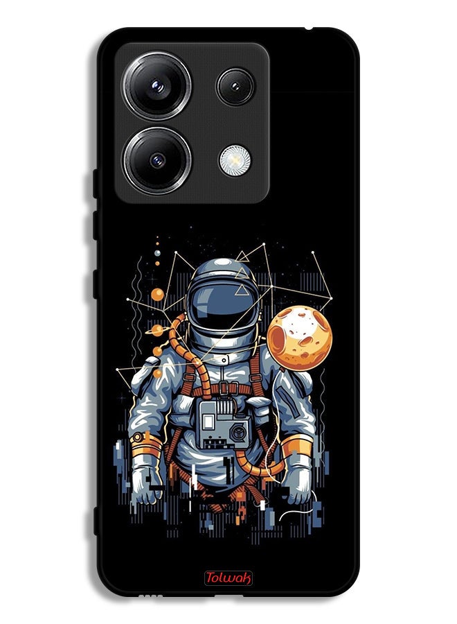 Tolwak Xiaomi Poco X6 5G Protective Case Cover Astronaut Abstract Art - Image 1