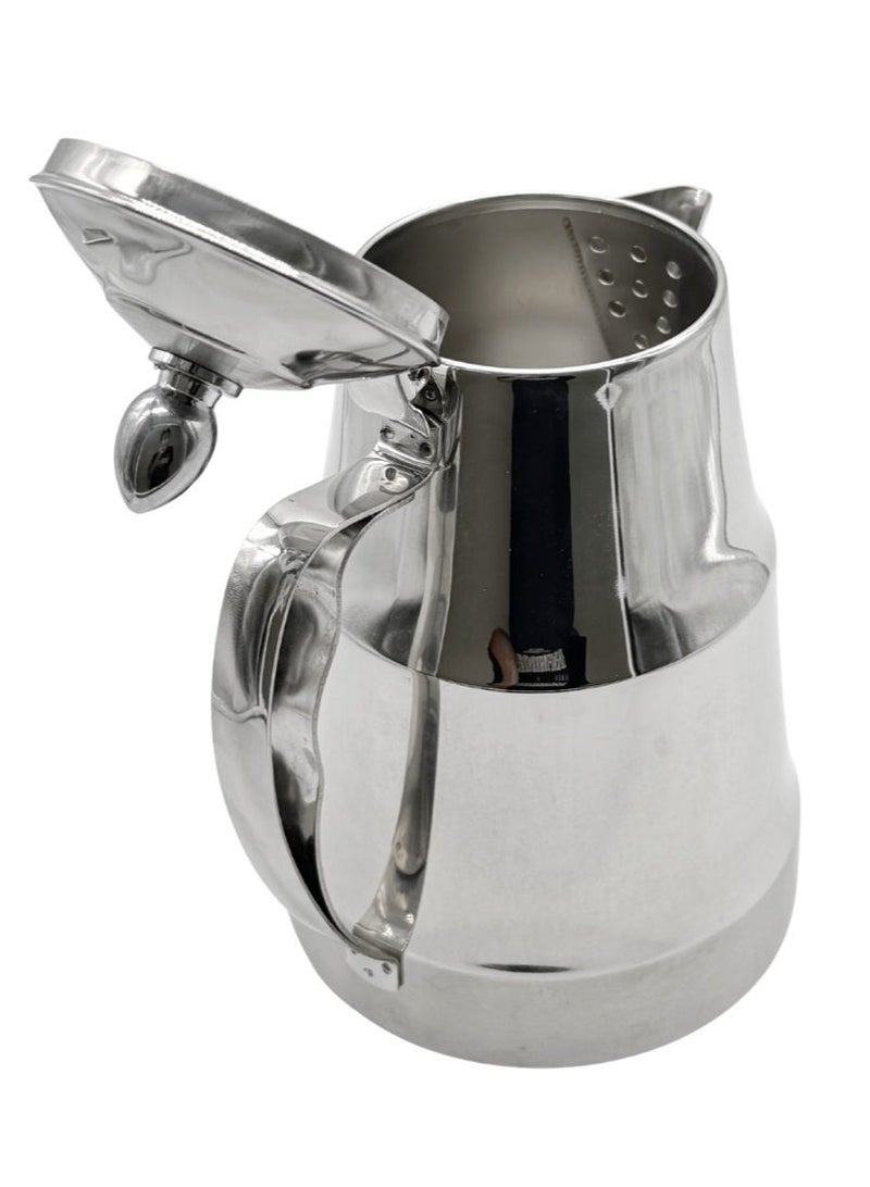 AL-GANNAS High Quality Stainless Steel Milk & Coffee Jug | 2L Capacity - Image 5
