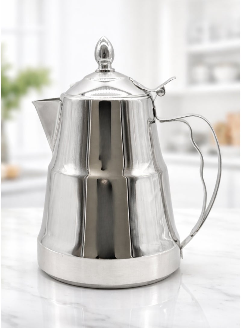 AL-GANNAS High Quality Stainless Steel Milk & Coffee Jug | 2L Capacity - Image 1