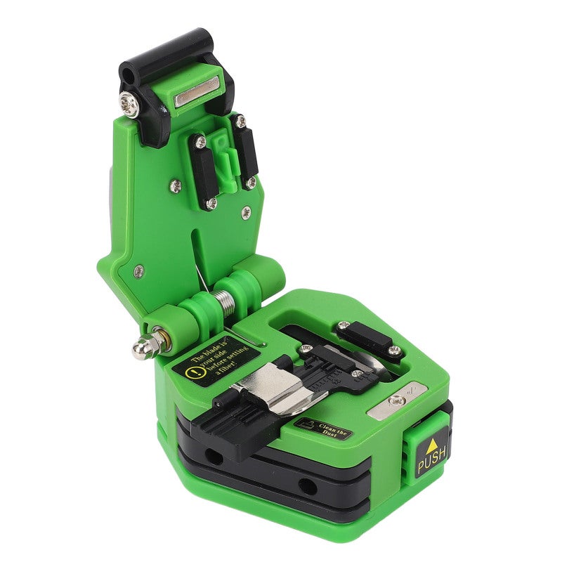 Fiber Cleaver: 16 Cleaving Spots 0.8 Degree Cutting Angle Tungsten Steel Blade - Enhanced Stability Precise Cleaving for Fiber Optic Splicing Termination Installation Projects - Image 3