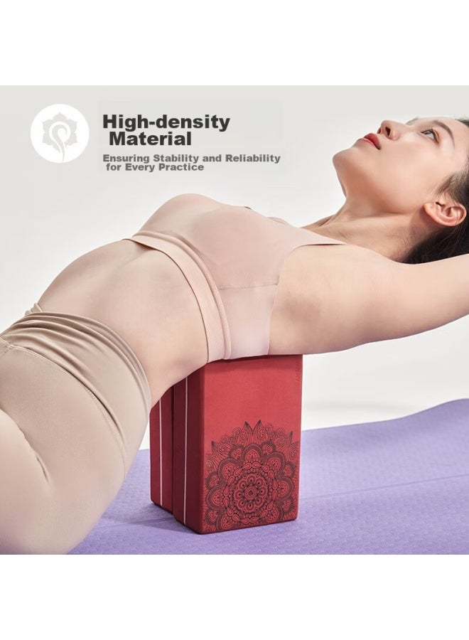 Hatha Yoga Brick, Professional High-density Children's Dance Brick, Three-dimensional Non-slip Textured Foam Brick, Specialized Practice Brick For Yoga Studios - Image 4