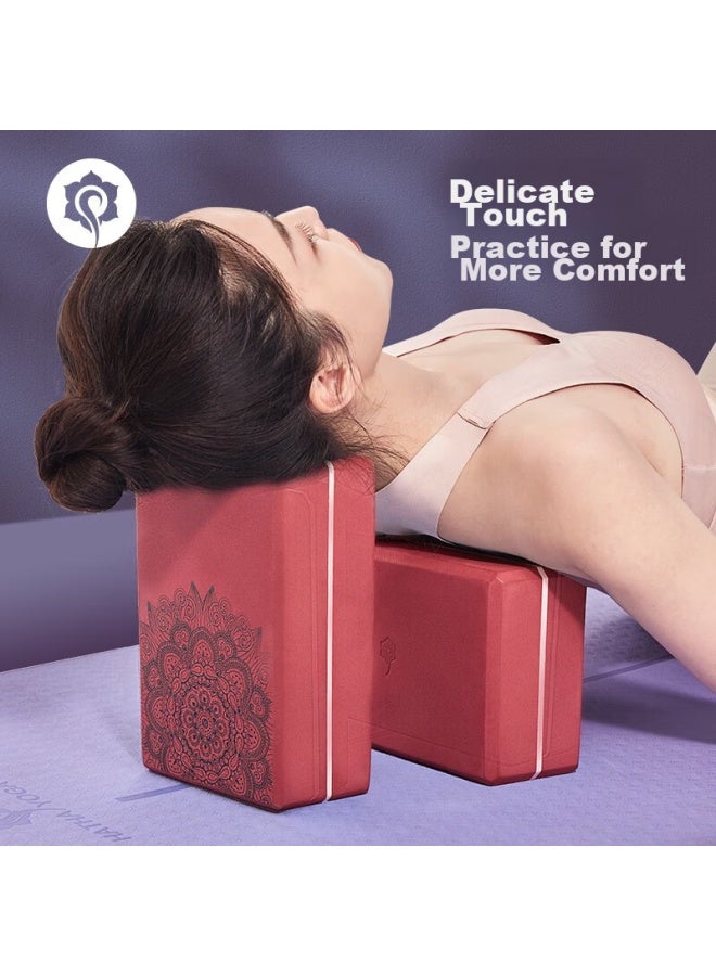Hatha Yoga Brick, Professional High-density Children's Dance Brick, Three-dimensional Non-slip Textured Foam Brick, Specialized Practice Brick For Yoga Studios - Image 3