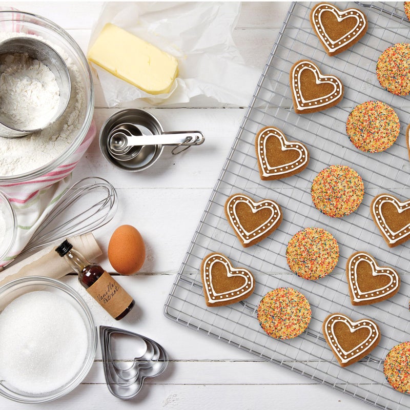 Mrs. Anderson's Baking Mrs. Anderson’s Baking Professional Half Sheet Baking and Cooling Rack, 16.5 x 11.75-Inches - Image 4