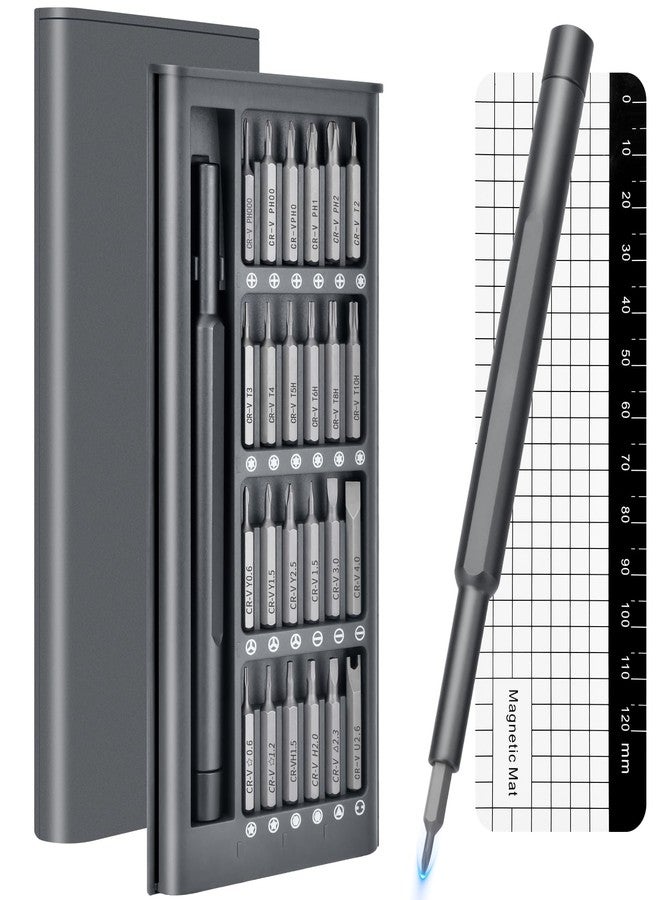 OEAGO Stocking Stuffers for Men Adults Him: 25-in-1 Mini Precision Screwdriver Set Small Bit Tool Set Gifts for Men Boys,Magnetic Torque Repair Tool Kit for Electronics Macbook Watch Eyeglass Ring Doorbell - Image 1