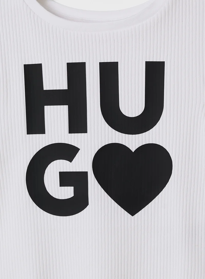 HUGO Kids Logo T-Shirt