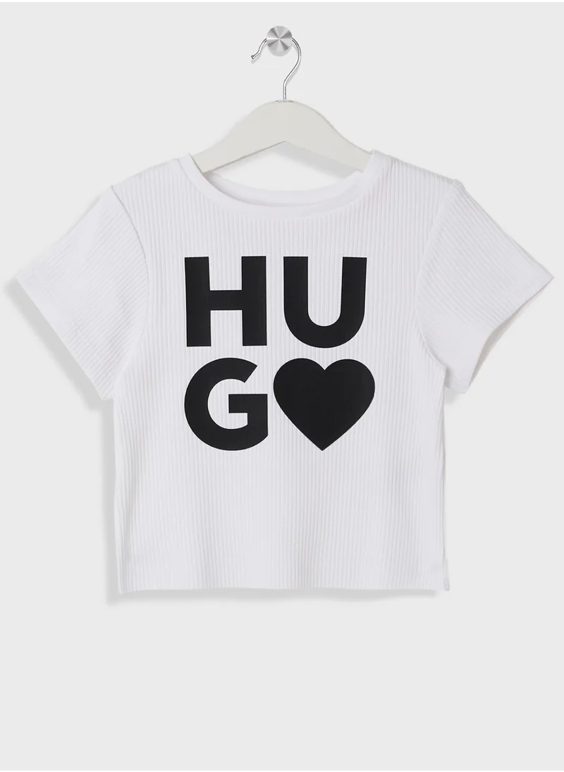 HUGO Kids Logo T-Shirt