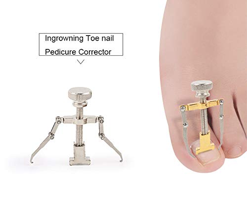 Vitalogy - Ingrown Toenail Correction Tool with CASE | Feet Toe Nail Pedicure Corrector Lifter Fixer Toe Nail Straightener Tool & Helps Treatment for Nail Fungus | Toe Nail Correction Tool - GOLD - Image 2