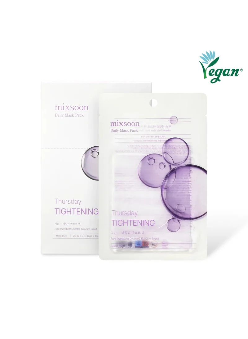 Mixsoon Mixsoon Daily Mask Pack Thursday 20Ml*10Ea