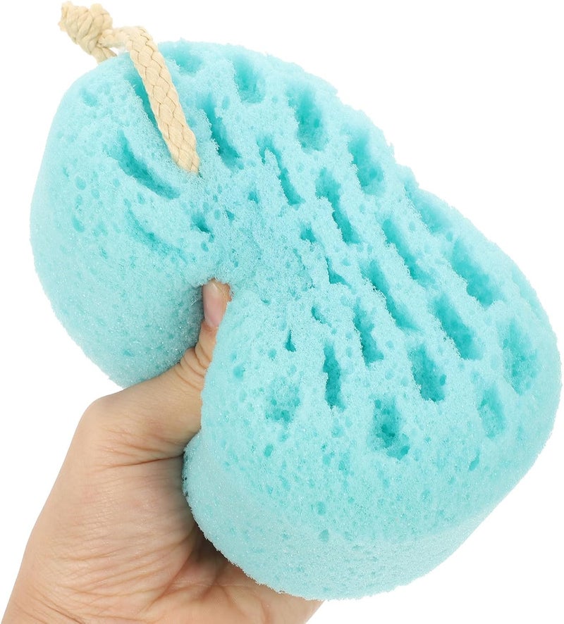 Back Scrubber Sponge Reusable Bath Sponge for Gentle Exfoliating Shower Bathing - Image 4