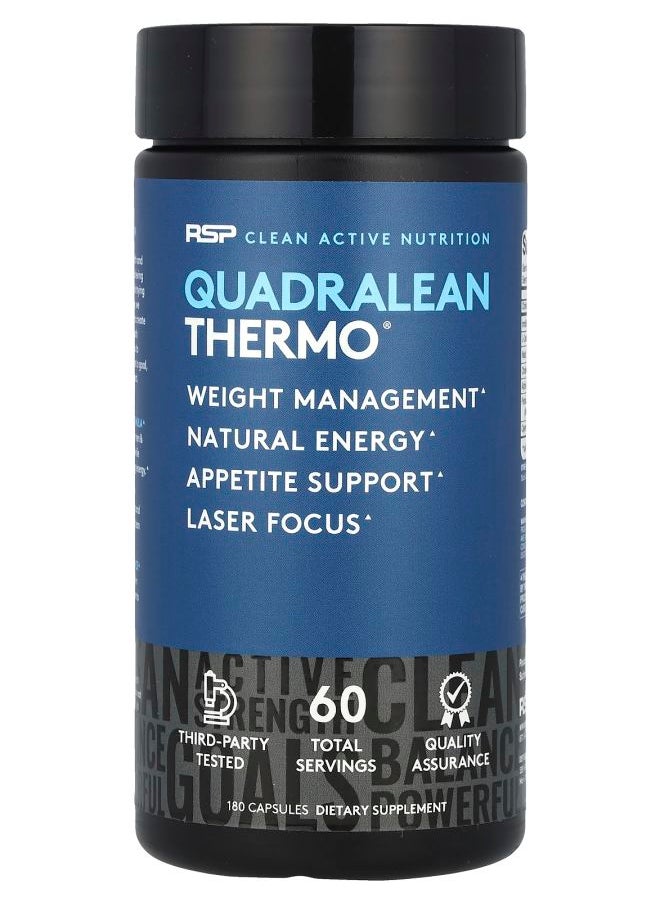 RSP Nutrition - QuadraLean Thermo® 180 Capsules - Image 1