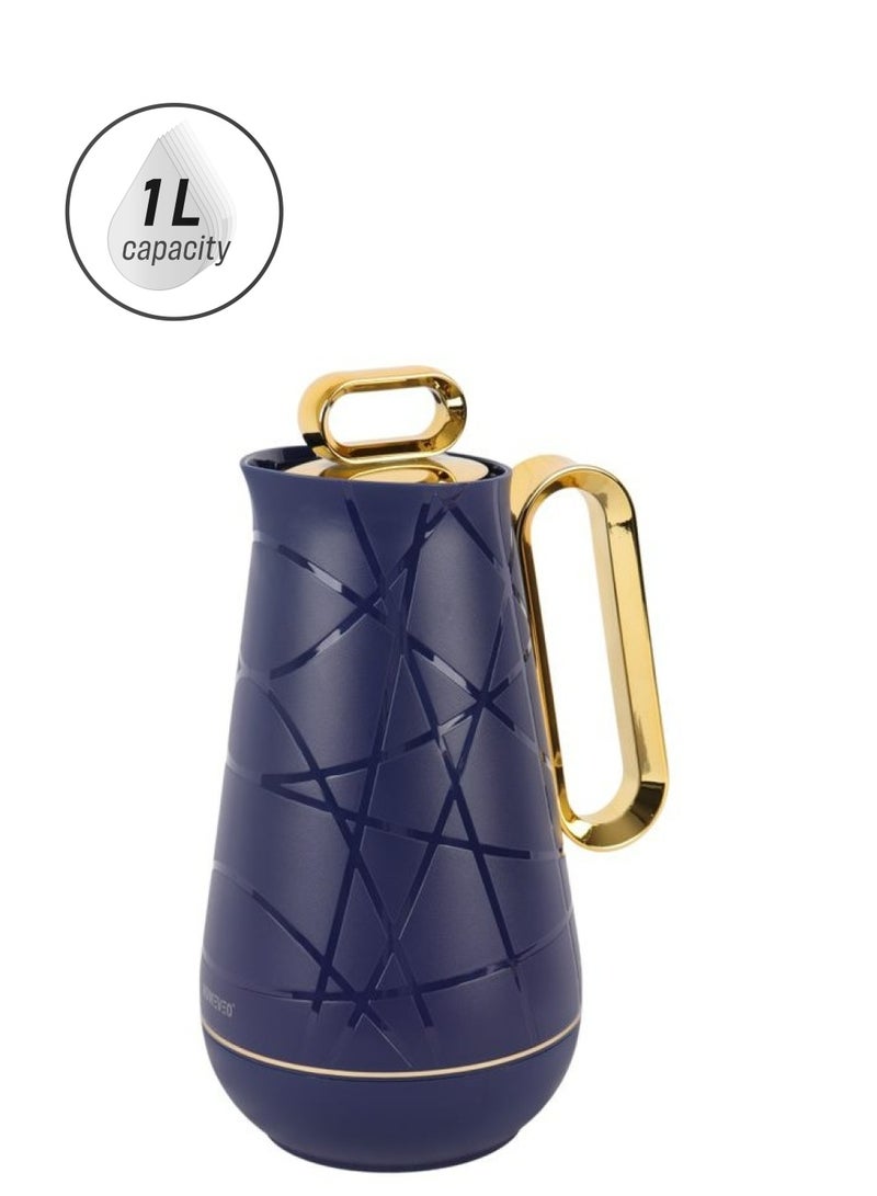 HOMEVEO Vaccum Flask New Touq From Home View 1 liter