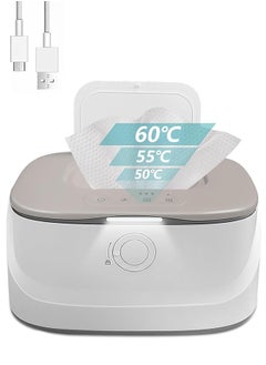 Garlo Baby Wipe Warmer, Innovative Spring & Child Lock Design, Large Capacity Wipes Dispenser, Fast Heating, 3 Modes of Temperature Heating Control, Diaper Wipe Warmer with Night Light  - Image 1